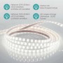 Leuchtendes LED-Band für Emke Badspiegel, zeigt moderne Beleuchtungstechnologie und lange Lebensdauer.