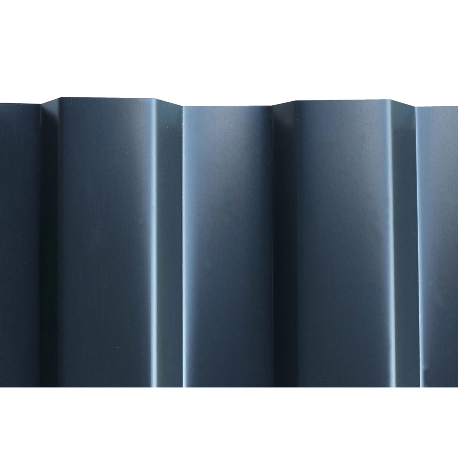 Detailaufnahme: Beschichtete Aluminium Dachplatten für Skan Holz Carport, Eiche hell.