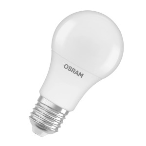 Weiße Osram LED Lampe E27 in Glühlampenform, 19W, nicht dimmbar.