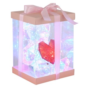 Globo Tischleuchte Brondar Kunststoff Kristall-Effekt LED 140 x 130 x 170 mm