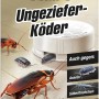 Compo Ungeziefer-Köder: 2 Dosen gegen Kellerasseln, Silberfischchen und Schaben. Kindersichere Köderdose für Haus und Keller.