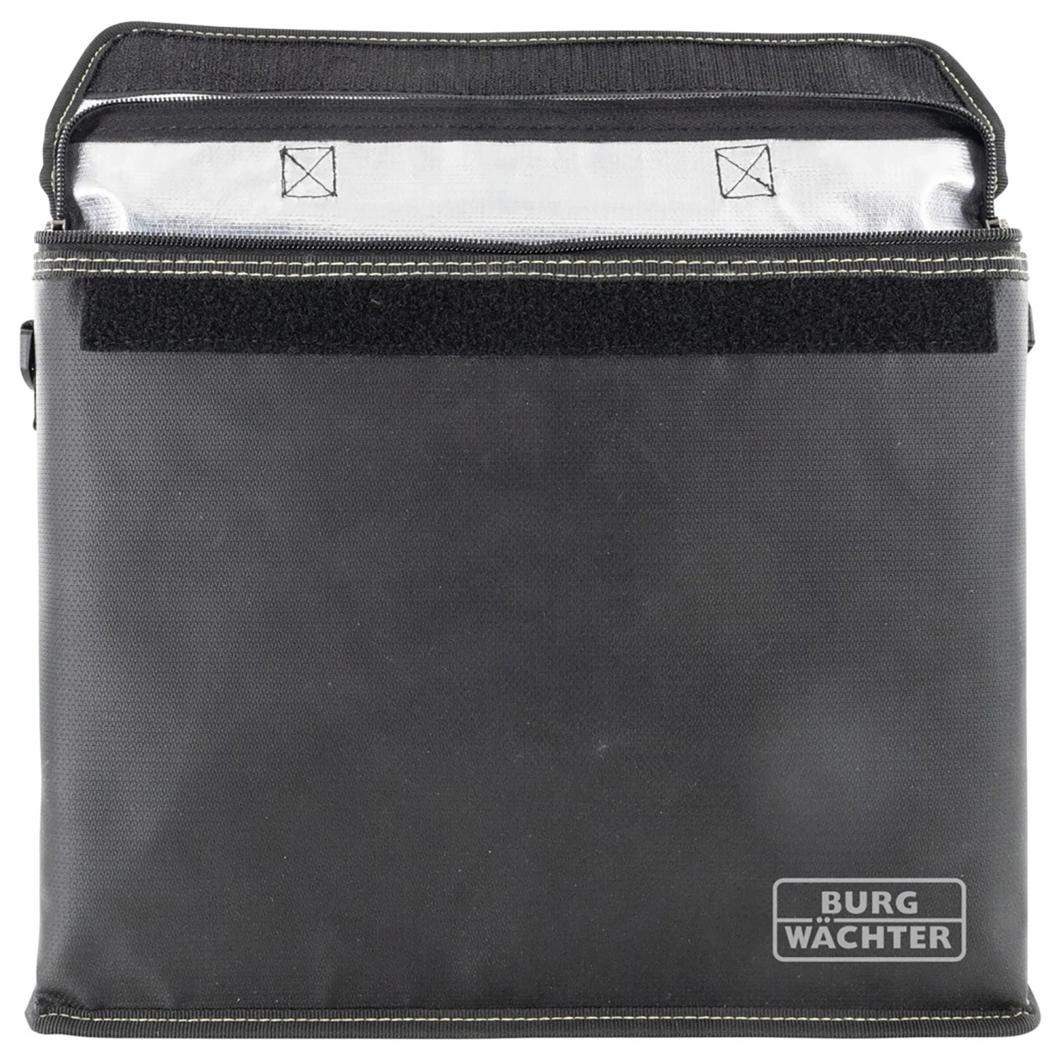 Burg-Wächter Feuerschutztasche FB 500, schwarz, für Dokumente bis DIN A4. Tresor Zubehör.