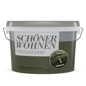 Eimer Schöner Wohnen Trendfarbe Toskana, matte Wandfarbe für Innenräume.