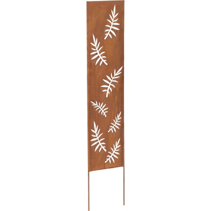 Gartenstecker Panel 75 cm Rostfarben kaufen bei OBI