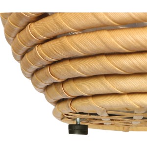 Pflanztopf Polyrattan Natur Ø 44 cm x 44,5 cm