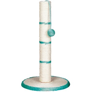 Jollypaw Kratzstamm Jowita, 50 cm, mit Sisal umwickelt und Spielzeugball.