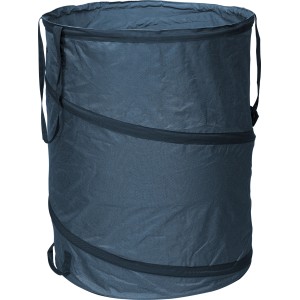 Anthrazitfarbener Gartensack Pop Up mit 150 l Fassungsvermögen für Gartenabfälle.