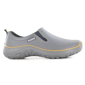 Grauer Blackfox Schuh River, Größe 41, ideal für Gartenarbeit.