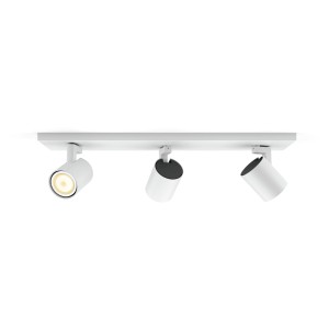 Philips Hue LED Spot White Ambiance Runner 3-flammig Weiß inkl. Dimmer