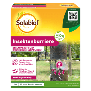 Solabiol Insektenbarriere-Ring, 1 Stk., zum Schutz von Bäumen vor kriechenden Insekten.