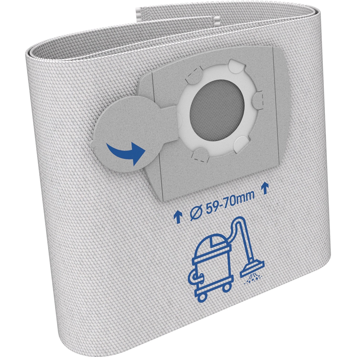 Swirl KÄ 3 Staubsaugerbeutel, 3 Stück, für Nass- und Trockensauger.