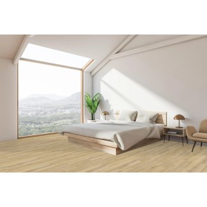 Check Click-Vinylboden PET Nimbus Breitdiele inkl. Trittschall Eiche