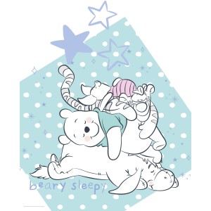 Komar Wandbild Winnie Pooh Sleepy 40 x 50 cm