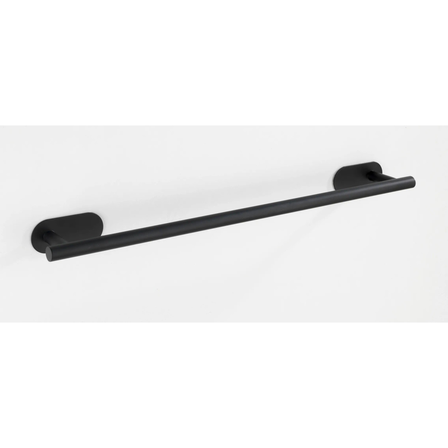 WENKO Turbo-Loc Badetuchstange Mod. Orea Uno Black Matt 60 cm Ohne