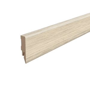 Egger Sockelleiste L558 Kubisch für Fußboden Almington 6 cm Eiche Beige