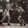 Maxiposter Consani: Elvis vs. James Dean Boxkampf, 61x91,5 cm. Retro Poster für Boxsport Fans.