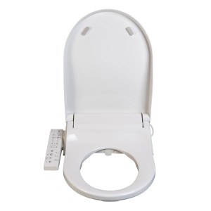 Popodusche WC-Sitz NB16, Dusch-WC mit Bidetfunktion, Sitzheizung und seitlichem Bedienfeld.