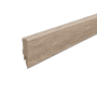 Egger Sockelleiste L673 Kubisch, Eiche Greige Dekor, für Fußboden, 6cm hoch.