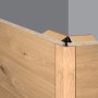 Egger Faltleiste Decowall FL009 Esbjerg, hellbraune Wandverkleidung für Innenecken.
