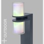 Ledvance Smart+ LED-Standleuchte für Außen, 50cm, Multicolor. Dekorative Gartenbeleuchtung.