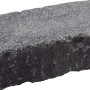 Diephaus Mauerstein Maximo, Schwarz, 50x25x15 cm, Anfangsstein für Mauern und Beeteinfassungen.