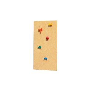 Karibu Spielturm Luis mit Rutsche u. Kletterwand Natur-Anthrazit