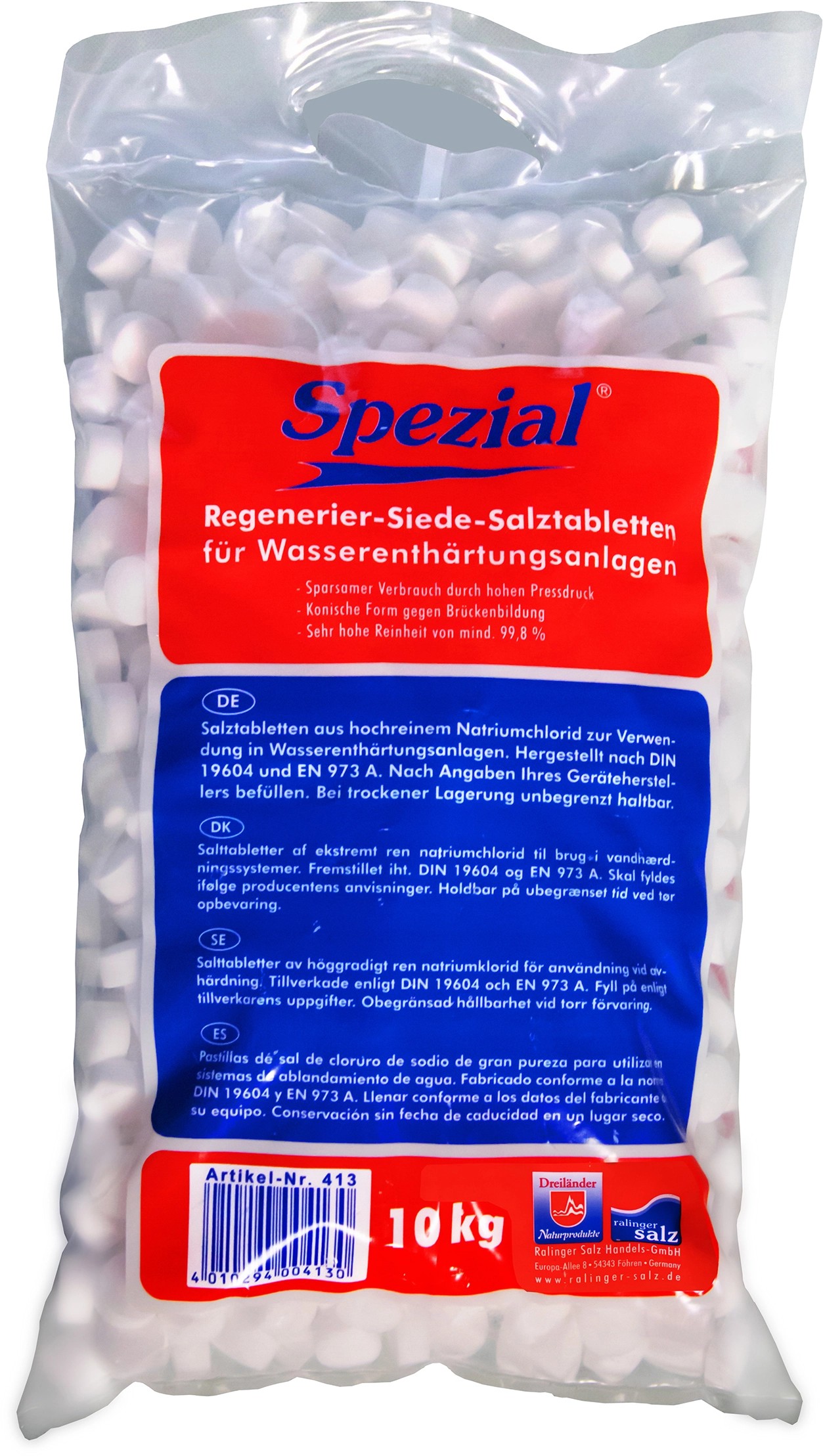 Spezial RegenerierSalztabletten für Wasserenthärter 10 kg kaufen bei OBI