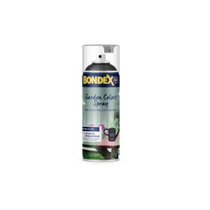 Bondex Garden Colors Spray Elegantes Schwarz (RAL 9005), 0,4 l Dose.