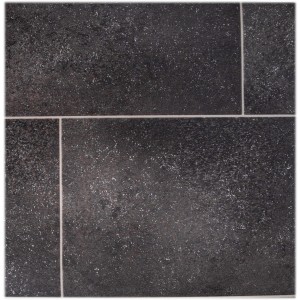 Andiamo PVC Bodenbelag Passion Fliesenoptik Anthrazit Meterware Breite: 200 cm