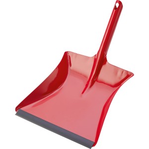 LUX Kehrschaufel Rot lackiert
