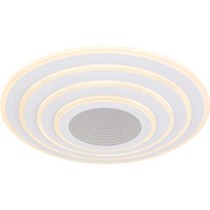 Globo LED-Deckenleuchte 1-flammig Weiß matt 420 x 67 mm