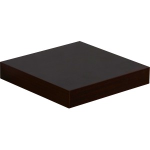 OBI Regalboden in Wenge Holznachbildung, quadratisch, für Wandregale und Möbelbau.