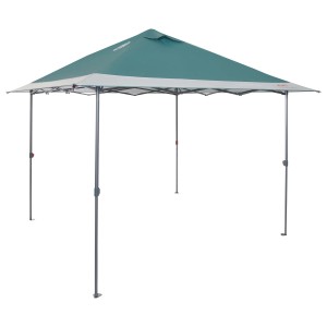 Coleman FastPitch OnePush Shelter M, grün-weißes Camping Zelt mit Schnellaufbau.