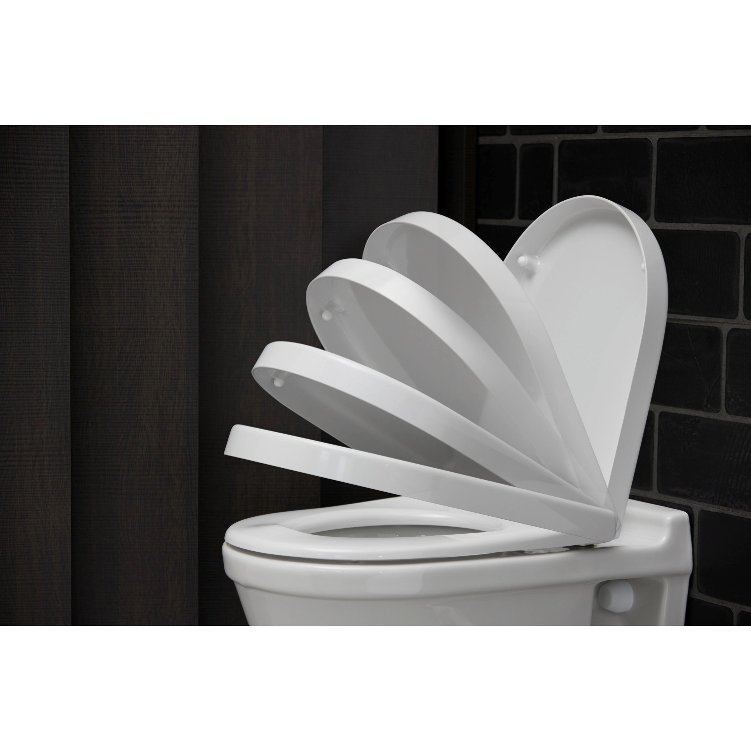 Duravit Wand WC Set Starck 3, weiß, mit Absenkautomatik. Wandhängendes Tiefspüler WC.