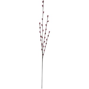 Dekorativer Boltze Zweig in Rot, 76 cm, für moderne Deko-Akzente.