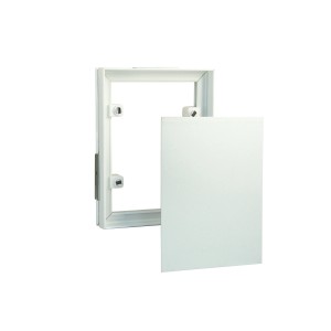 Marley Fliesenrahmen mit Trägerplatte und Magneten, Kunststoff, 156x206mm.