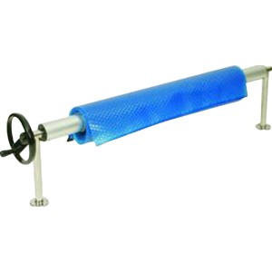 Summer Fun Pool-Aufroller für Poolabdeckungen bis 440 cm, feste Montage.