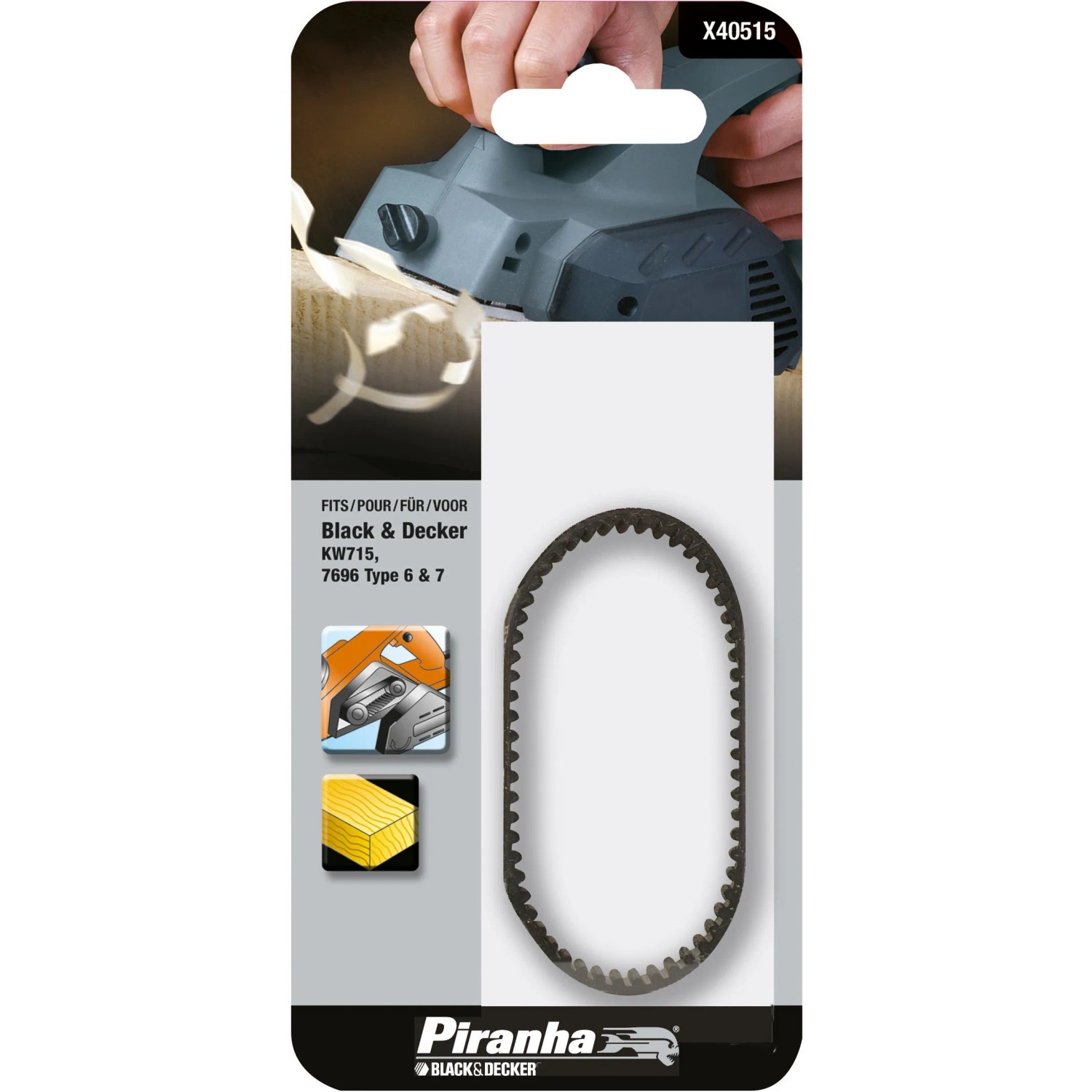 Antriebsriemen für BLACK & DECKER P7101 - 248x16mm Antriebsriemen für BLACK & DECKER P7101 - 248x16mm