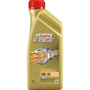 Castrol Edge 0W-30 Motoröl, 1 Liter Flasche für Benzin- und Dieselmotoren.