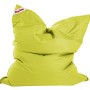 Grüner Sitting Point Sitzsack Big Bag Brava mit 380 l Volumen für Jugend- und Wohnzimmer.