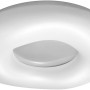 Weiße Ledvance Smart+ WiFi Deckenleuchte Orbis Cromo, Ø 50 cm, Tunable White.