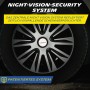Michelin Radzierblende MX-FB am Reifen mit Night-Vision-System für bessere Sichtbarkeit.