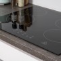 Respekta Glaskeramikkochfeld der Premium Küchenzeile, 4 Kochzonen, Touch-Sensor.