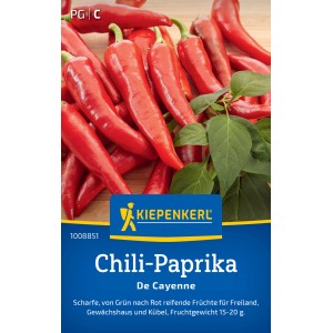 Kiepenkerl Saatgut Chili-Paprika De Cayenne