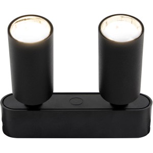 Brilliant LED-Spot Click & Shine Tube 2er Sand-Schwarz 11,5 cm x 10 cm x 3,1 cm