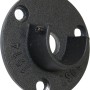 Schwarzes Gardinia Wandlager Industrial Home, Ø 25 mm für Stilgarnituren.