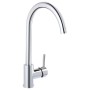 Schöner Wohnen Waschtischarmatur Cantis, Chrom, hohe Ausführung, wassersparend.