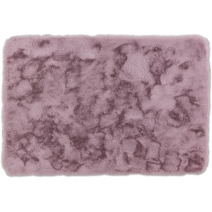 Schöner Wohnen Badmatte Bali, 40x60 cm, Rose, flauschiger Badteppich.