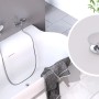 Kirchhoff Ablaufstopfen für Badewanne, 70mm, Chrom, passend für Standard-Badewannenventile.