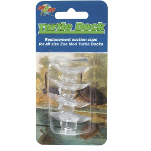 ZooMed Saugnäpfe (4 Stück) für Turtle Dock Schwimminsel, Terrarium-Zubehör.